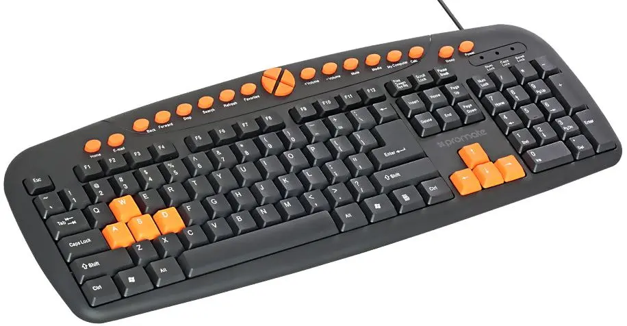Tastatura Promate EasyKey-2 (Black)