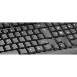 Комплект клавиатура + мышь Promate EasyKey-3 (Black) Thumb