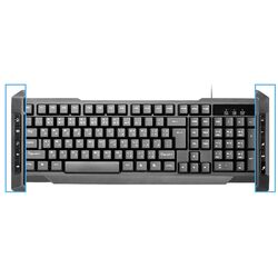Комплект клавиатура + мышь Promate EasyKey-3 (Black) Thumb