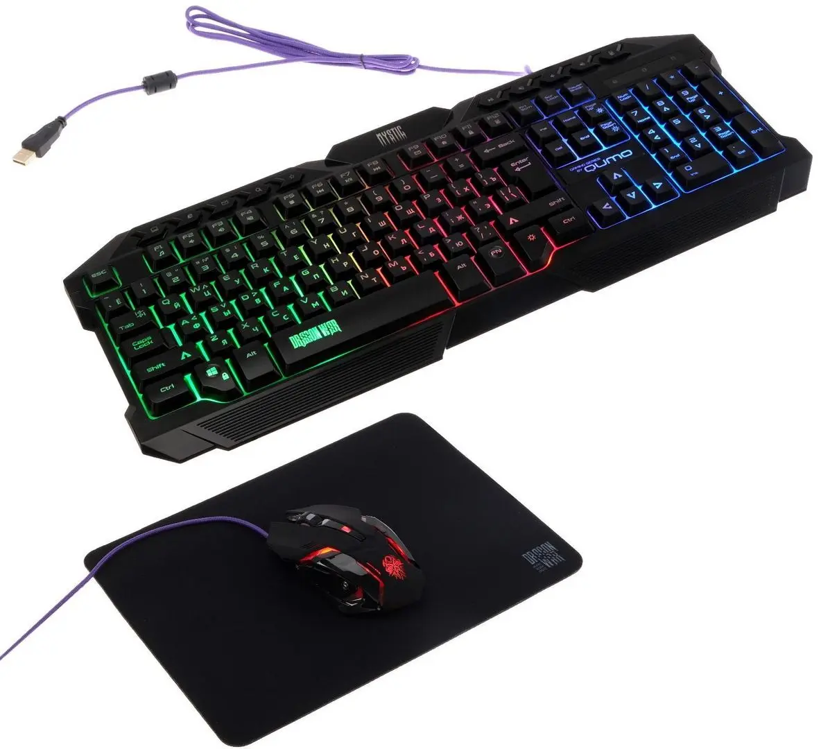 Set pentru jocuri Qumo Mystic 30720 (Black)