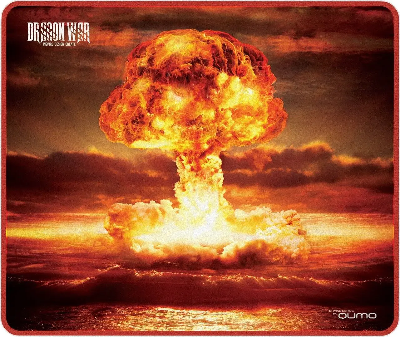 Set tastatura + mouse + covoras pentru mouse Qumo Wartime (Black) - 3