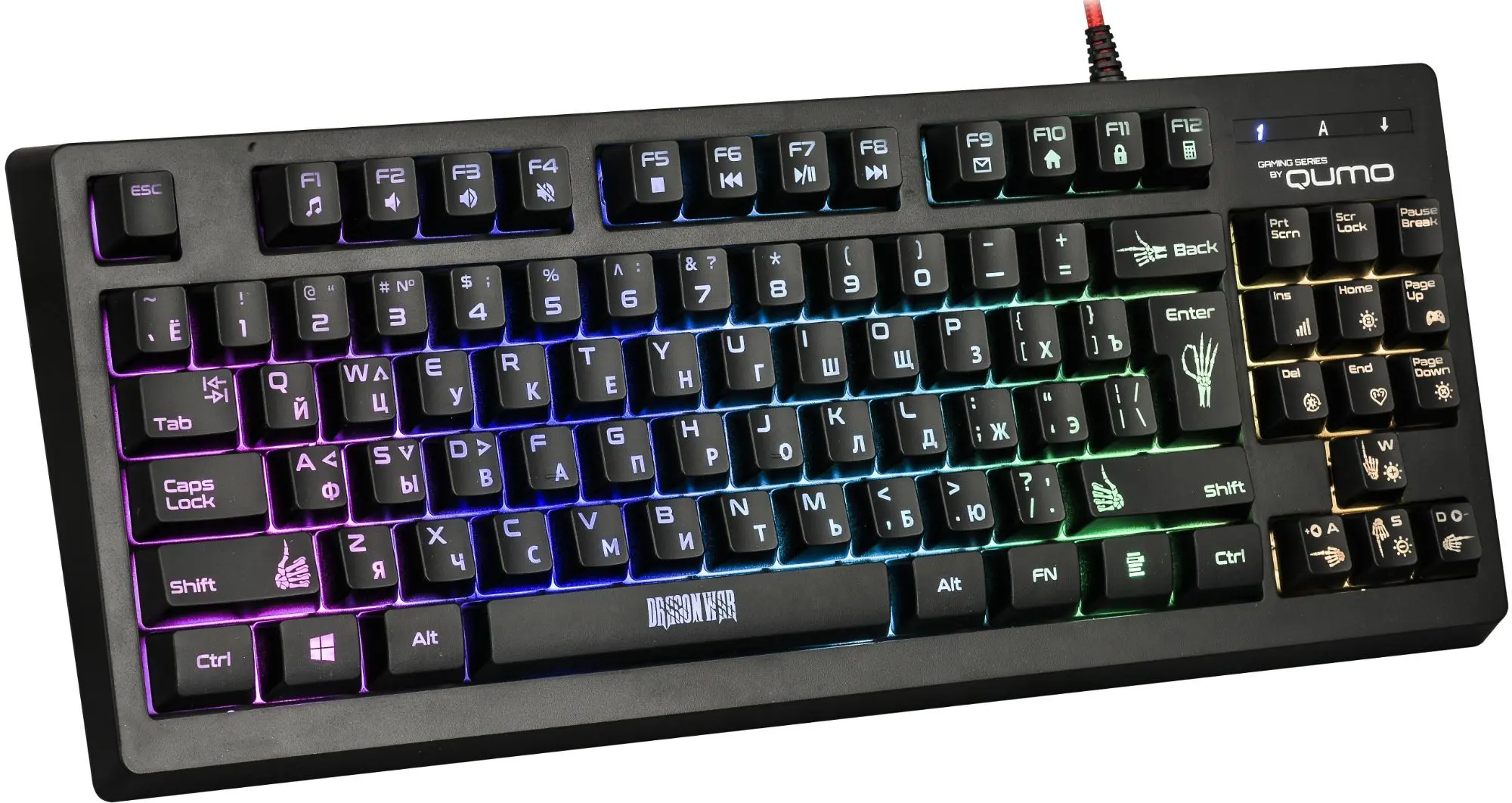 Set tastatură + mouse Qumo Pandemonium (Black) - 2
