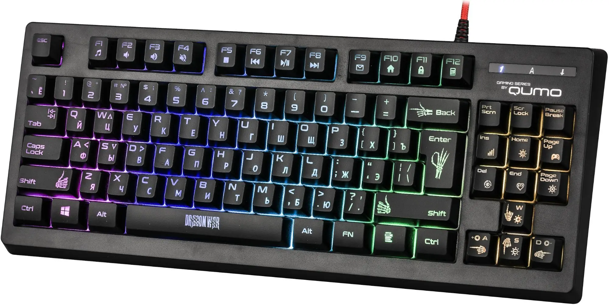 Set tastatură + mouse Qumo Pandemonium (Black) - 3