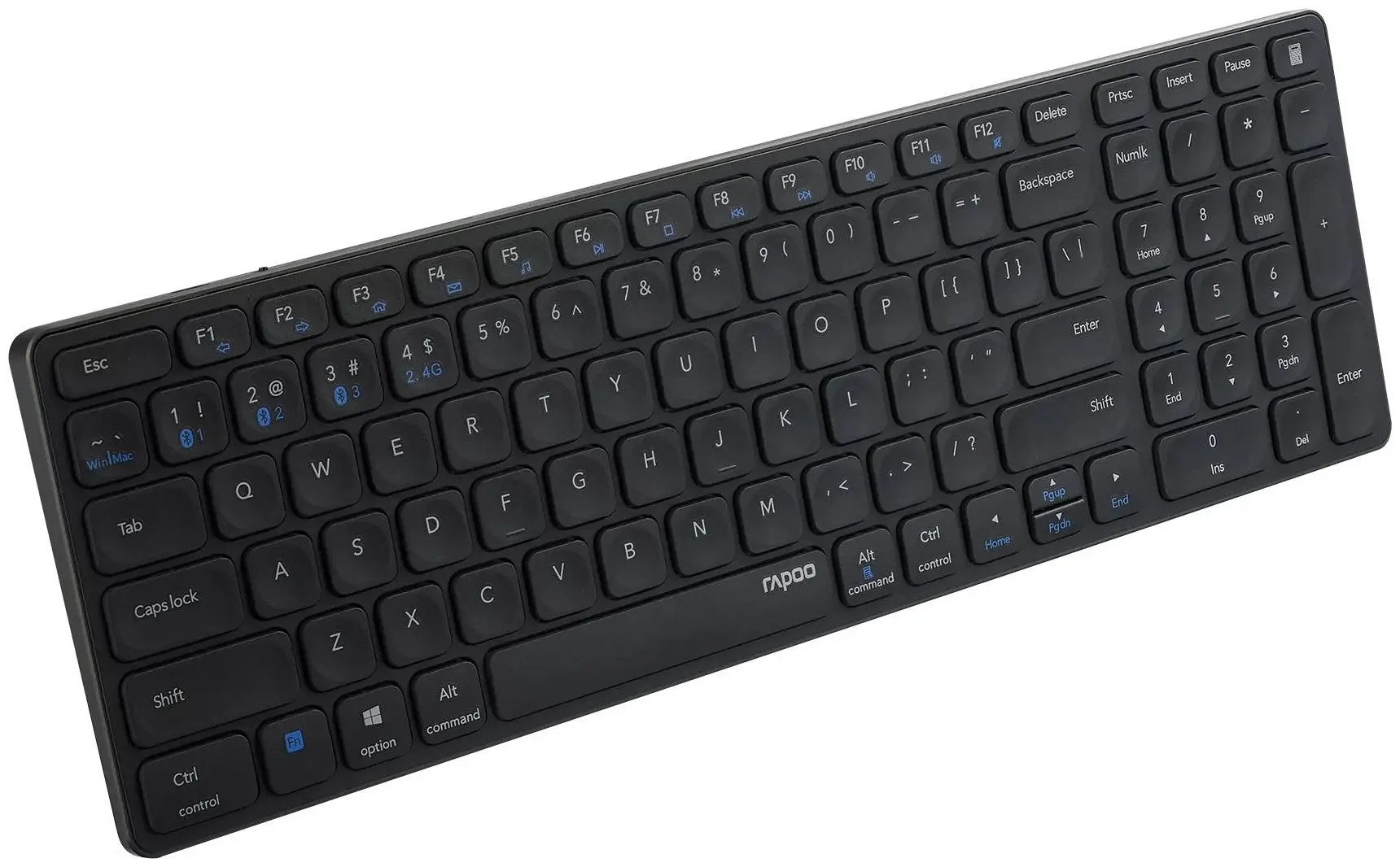 Tastatura fara fir Rapoo E9700M (Dark Grey)