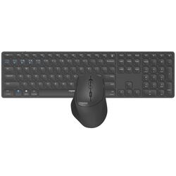 Set tastatura + mouse fara fir Rapoo 9800M (Dark Grey)