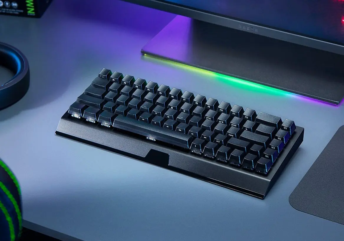 Беспроводная клавиатура Razer BlackWidow V3 Mini HyperSpeed Phantom Edition (Black) - 4