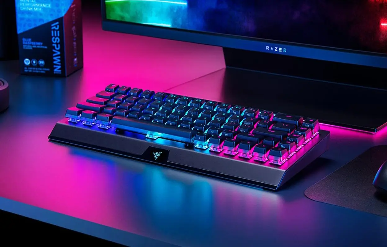 Беспроводная клавиатура Razer BlackWidow V3 Mini HyperSpeed Phantom Edition (Black) - 6
