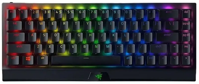 Беспроводная клавиатура Razer BlackWidow V3 Mini Yellow Switch (Black)