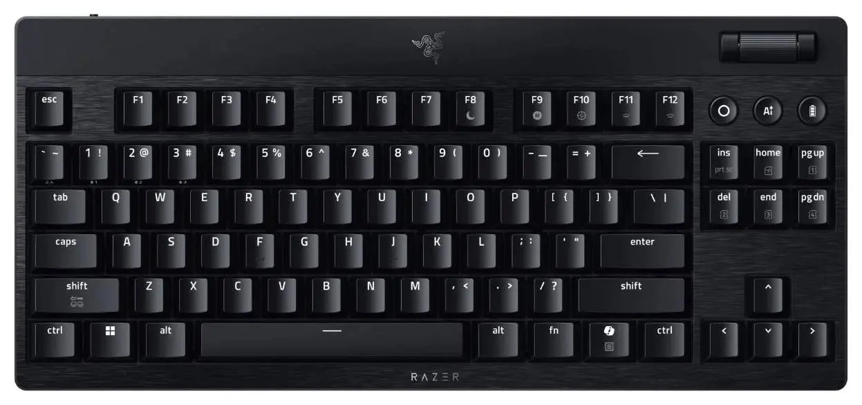 Tastatura fara fir Razer BlackWidow V4 Tenkeyless (Black)