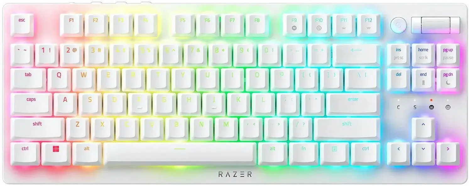 Беспроводная клавиатура Razer DeathStalker V2 Pro (White)