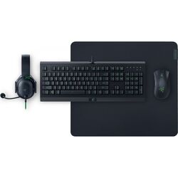 Gaming set 4in1 testatura + casti + mouse + mousepad Razer Power Up Bundle V2 (Black) Thumb