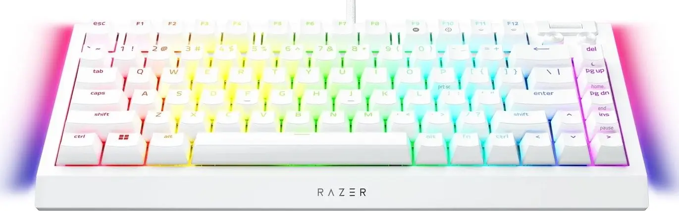 Клавиатура Razer BlackWidow V4 (White) - 3