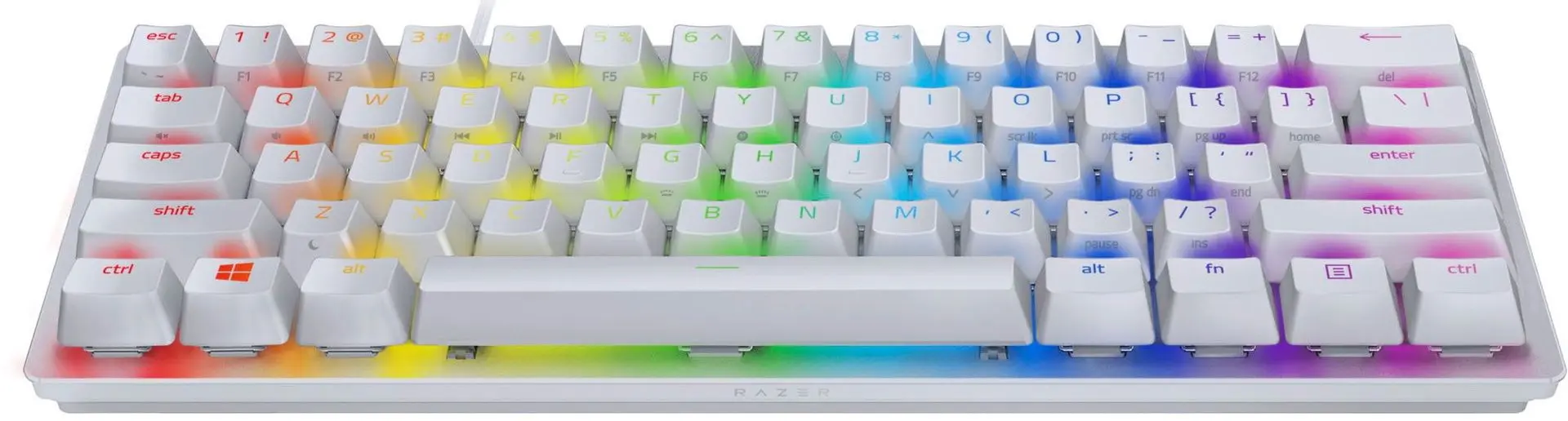 Tastatura Razer Huntsman Mini Mercury (White)
