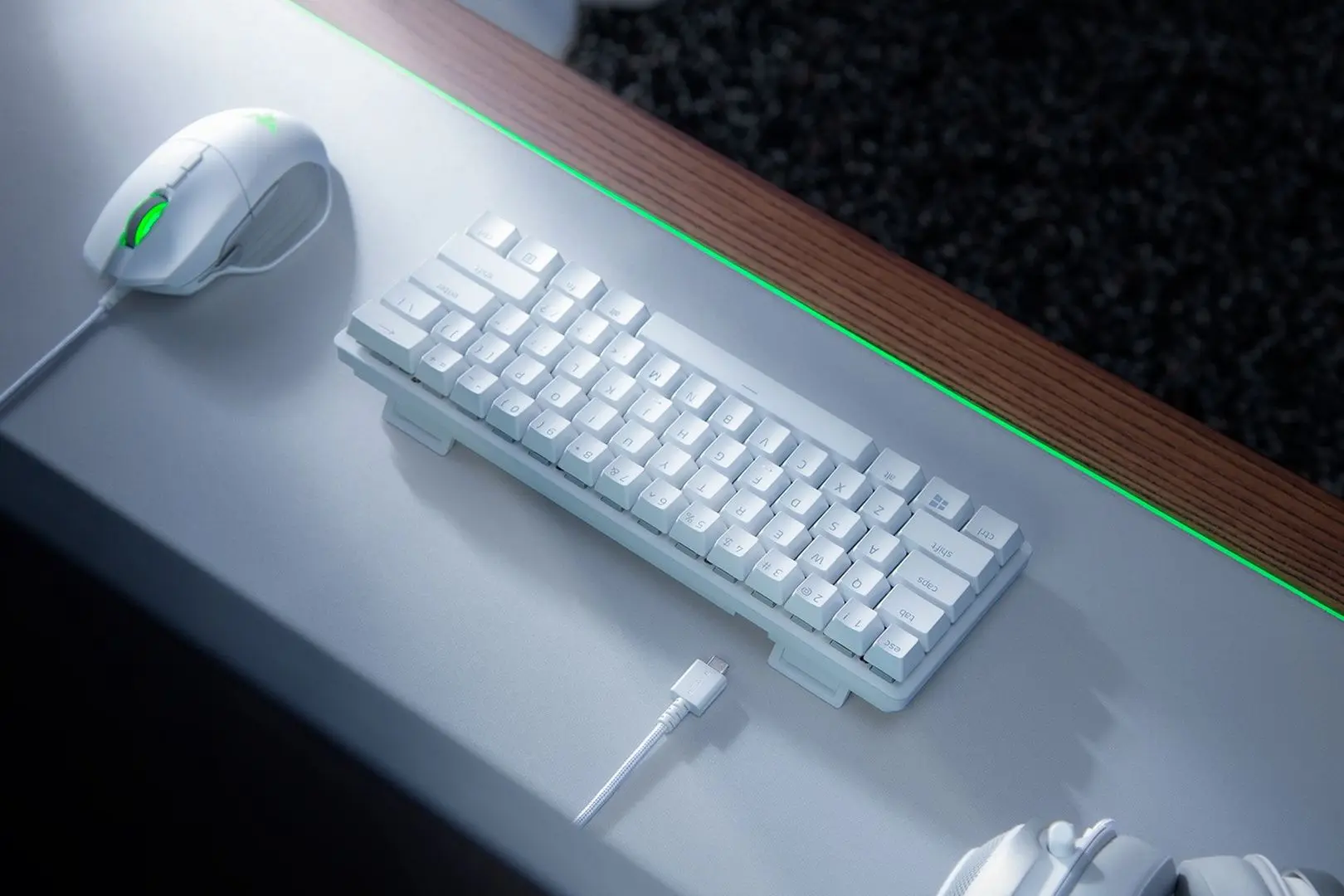 Tastatura Razer Huntsman Mini Mercury (White)