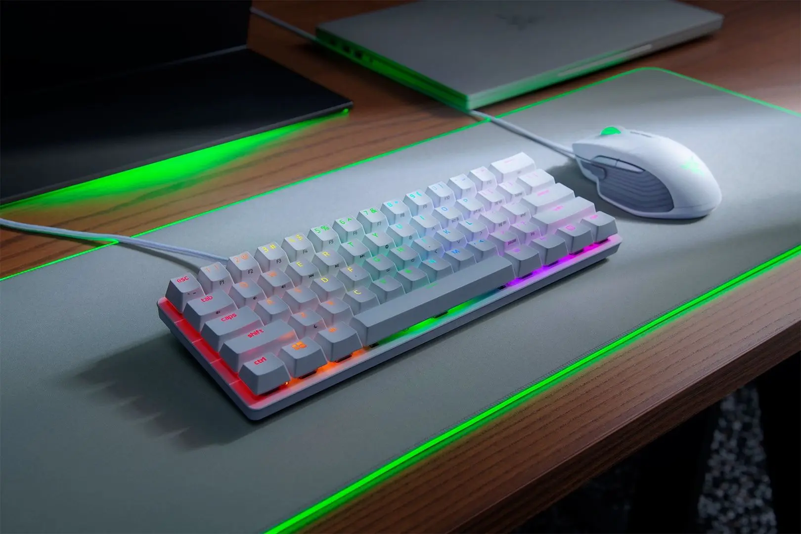 Tastatura Razer Huntsman Mini Mercury (White)