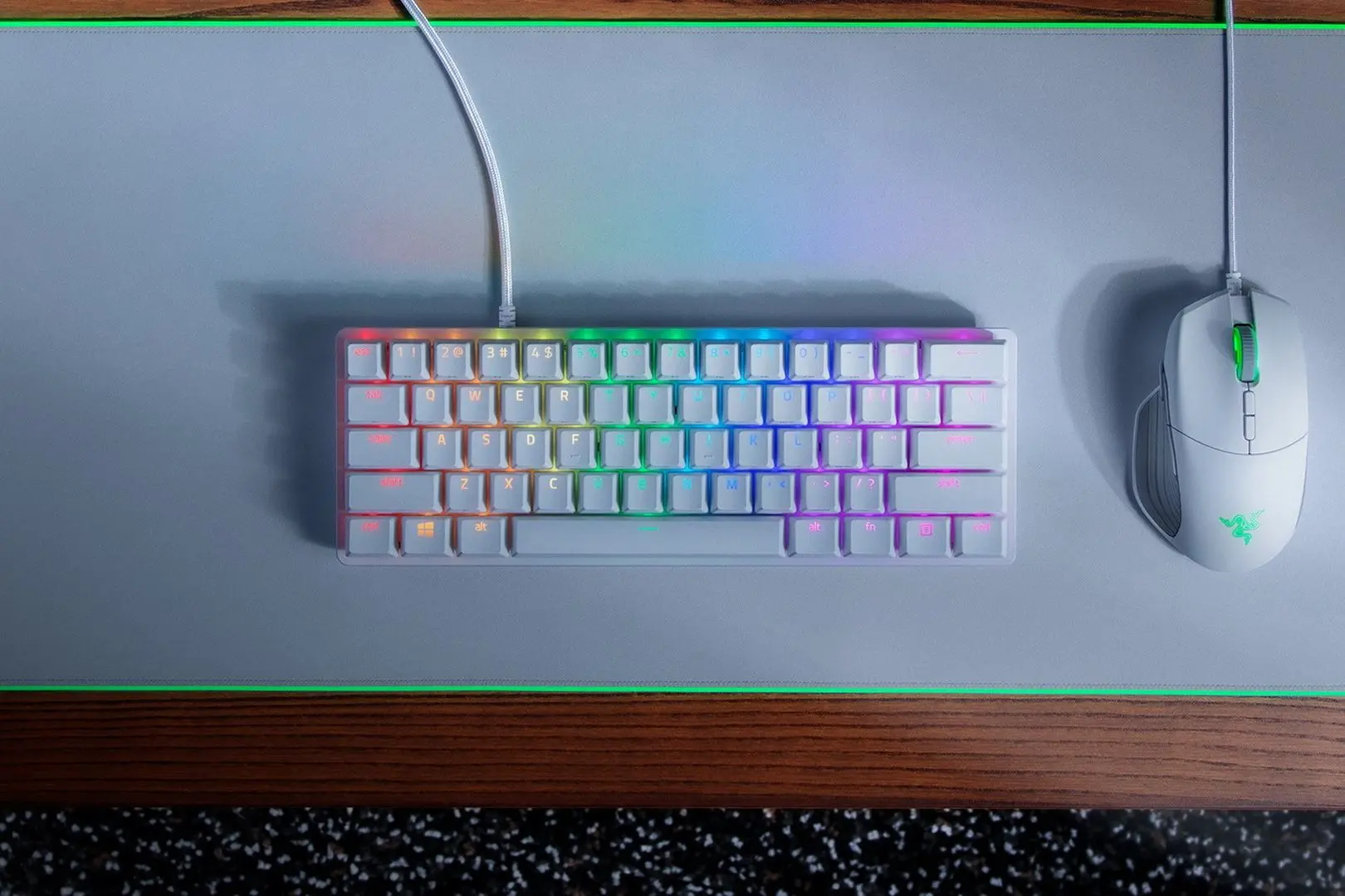 Tastatura Razer Huntsman Mini Mercury (White)