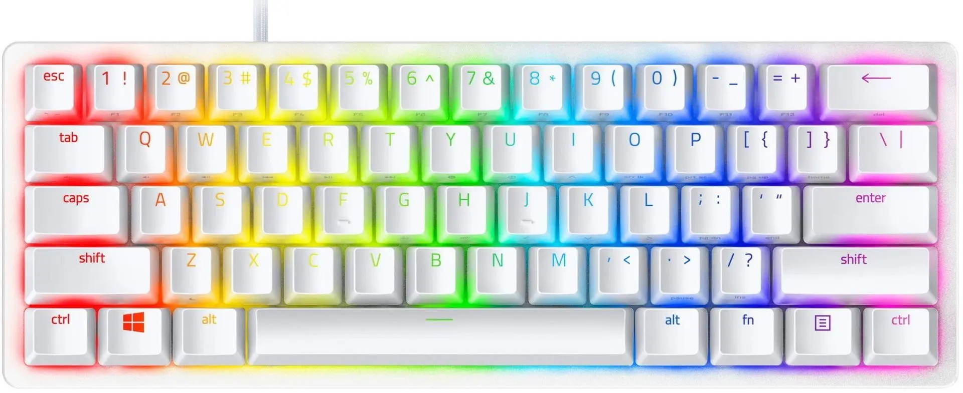 Tastatura Razer Huntsman Mini Mercury (White)