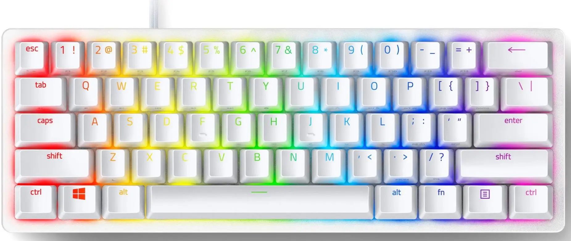 Клавиатура Razer Huntsman Mini (White)