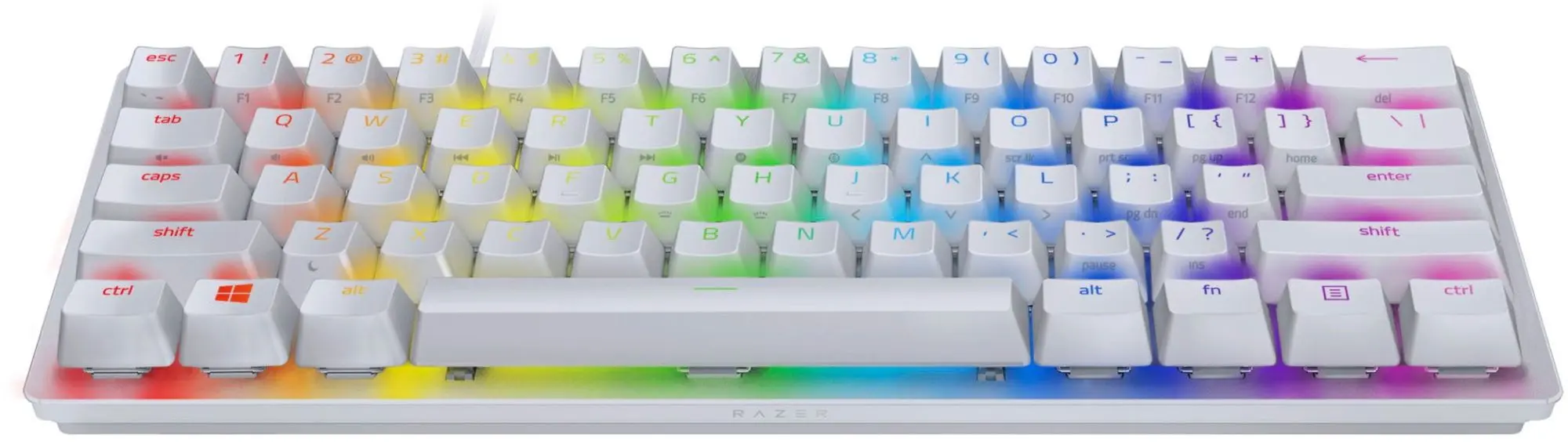 Клавиатура Razer Huntsman Mini (White) - 2