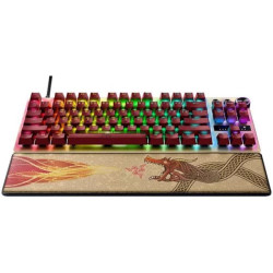 Tastatura Razer Huntsman V3 Pro Tenkeyless Counter-Strike 2 Edition (Beige/Burgundy) Thumb