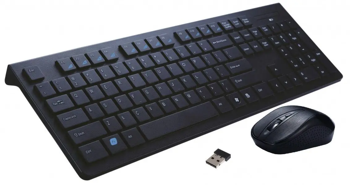 Set tastatura + mouse fara fir Rebeltec Maximus (Black)
