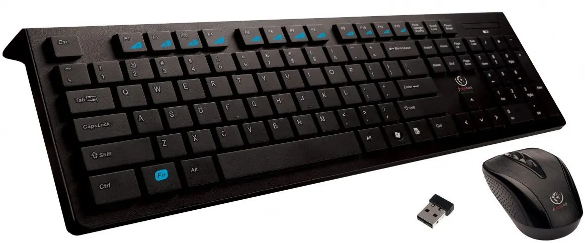 Set tastatura + mouse fara fir Rebeltec Maximus (Black)