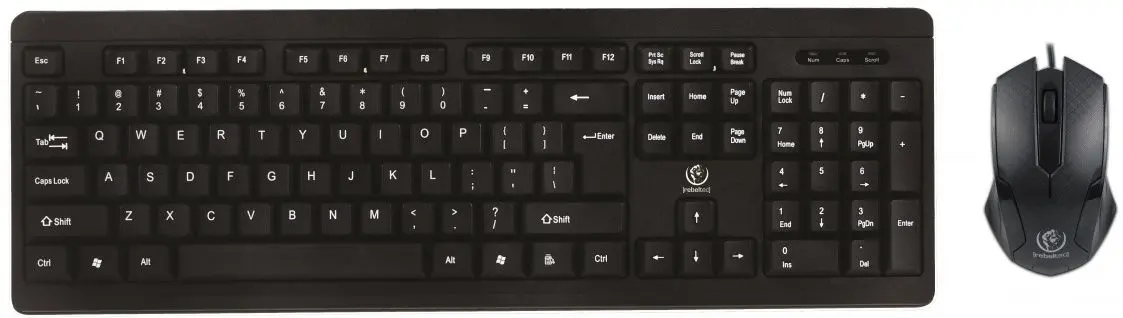 Set tastatura + mouse Rebeltec Simplo (Black)