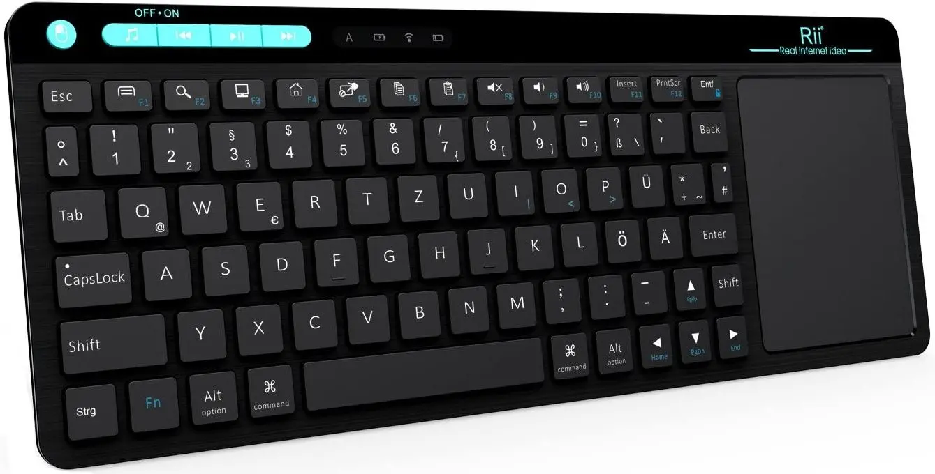 Tastatura Rii K18+ (Black) - 2