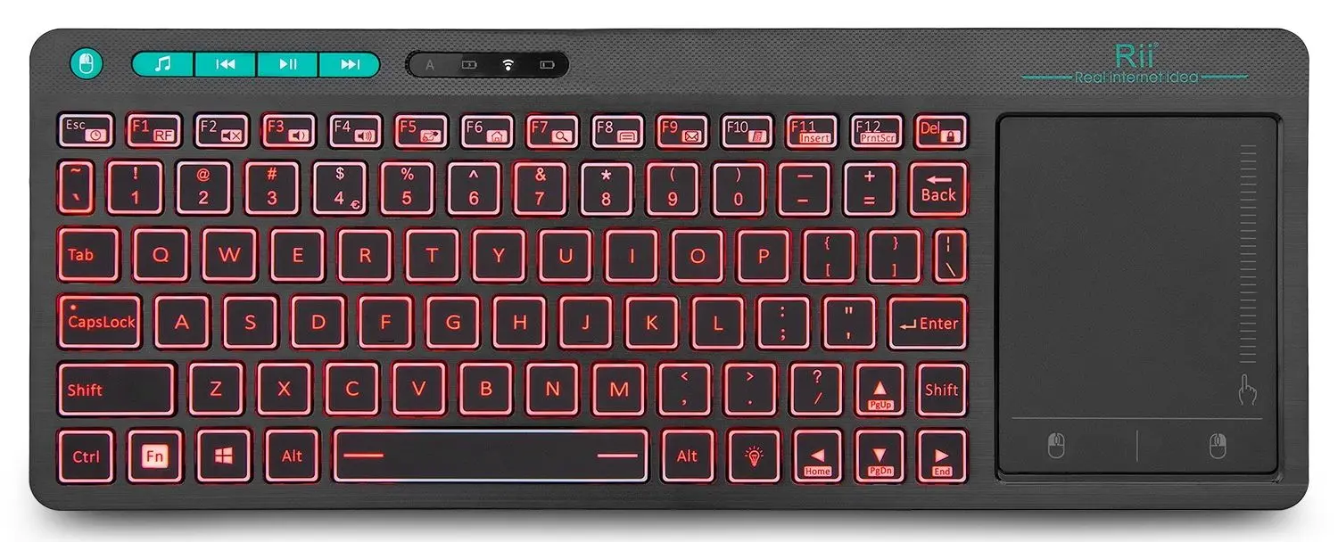 Tastatura Rii K18+ (Black) - 4