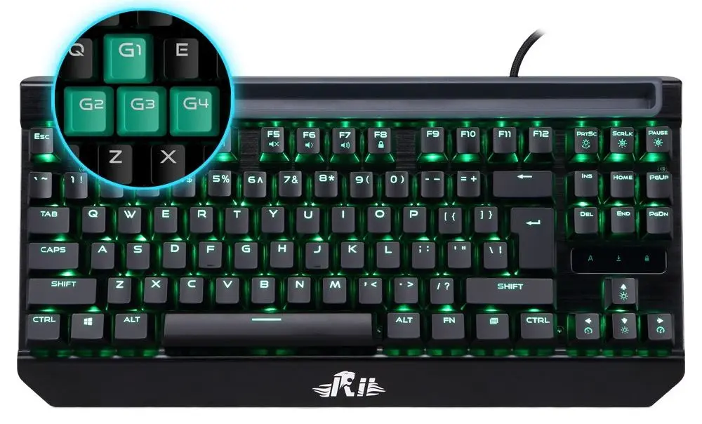 Клавиатура Rii K63C (Black) - 3