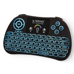 Tastatura fara fir Savio KW-03 RGB (Black)