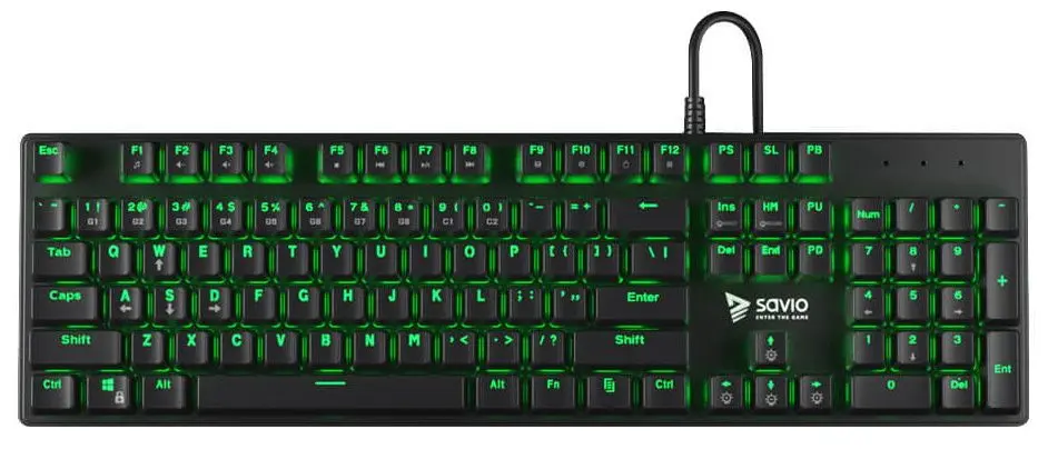 Tastatura Savio Tempest RX Full Brown (Black)