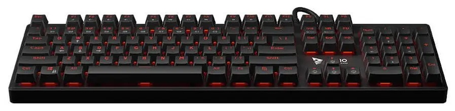 Клавиатура Savio Tempest RX Full Red (Black) - 3