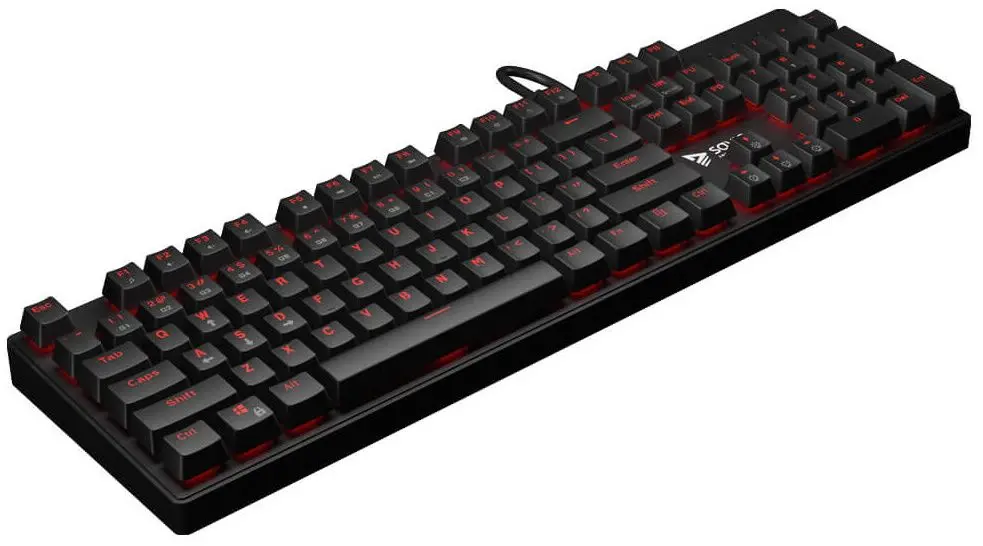 Клавиатура Savio Tempest RX Full Red (Black) - 4