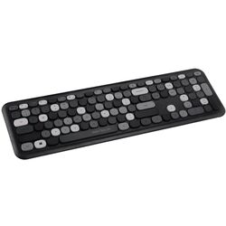 Set tastatura + mouse fara fir Serioux Colourful 9920BK (Black) Thumb