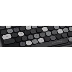 Set tastatura + mouse fara fir Serioux Colourful 9920BK (Black) Thumb