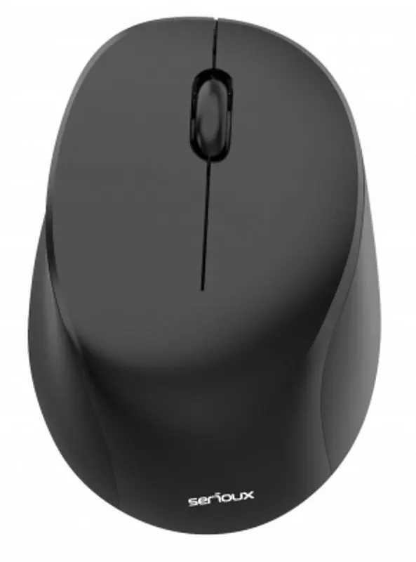 Set tastatura + mouse fara fir Serioux NK9810WR (Black)