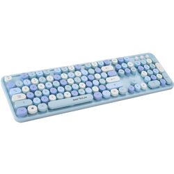 Set tastatura + mouse fara fir Serioux Retro 9900BL (Blue) Thumb
