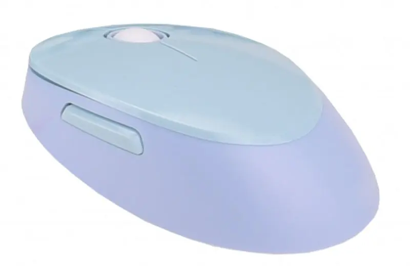 Set tastatura + mouse fara fir Serioux Retro 9900BL (Blue)