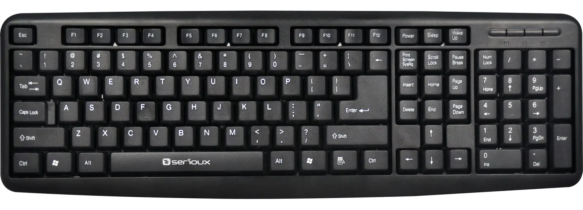 Tastatura Serioux 9400MM (Black)