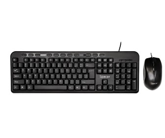 Set tastatura + mouse Spacer SPDS-1691 (Black)