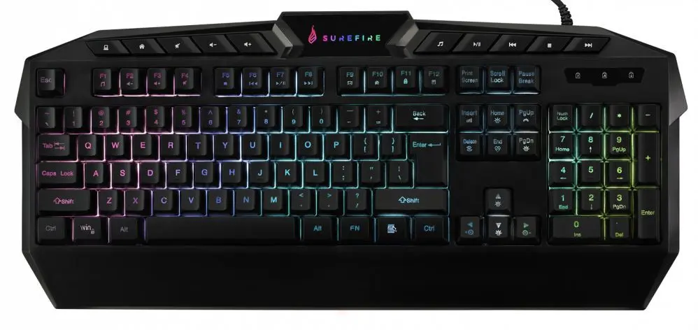 Tastatura Surefire Kingpin RGB (Black)