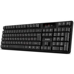 Tastatura fara fir Sven KB-C2300W (Black) Thumb