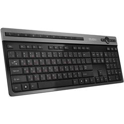 Беспроводная клавиатура Sven KB-E5500W (Black/Aluminum) Thumb