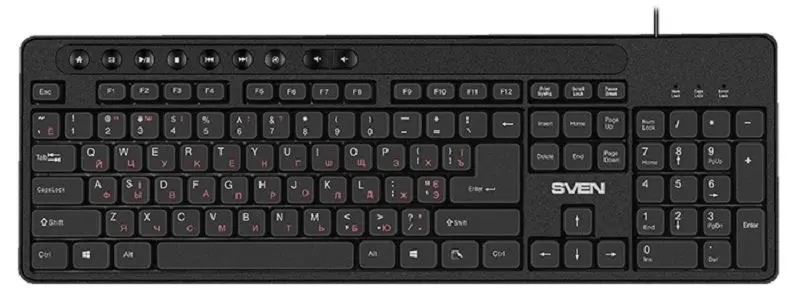 Testatura Sven KB-C3060 (Black)
