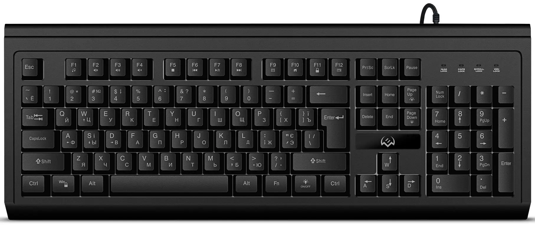 Tastatura Sven KB-G8400 (Black) - 2