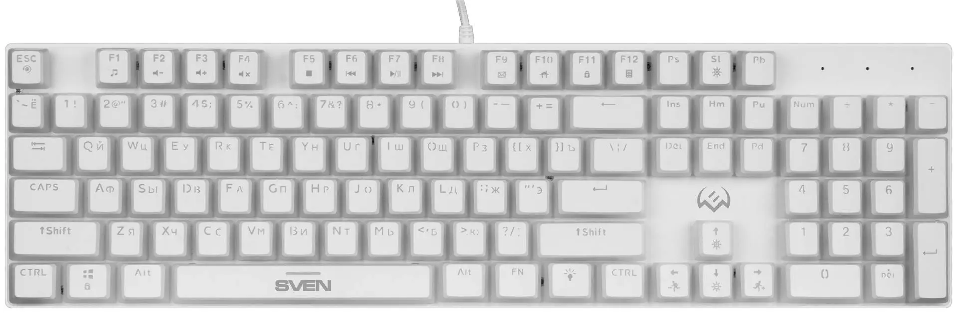 Клавиатура Sven KB-G9200 (White) - 2