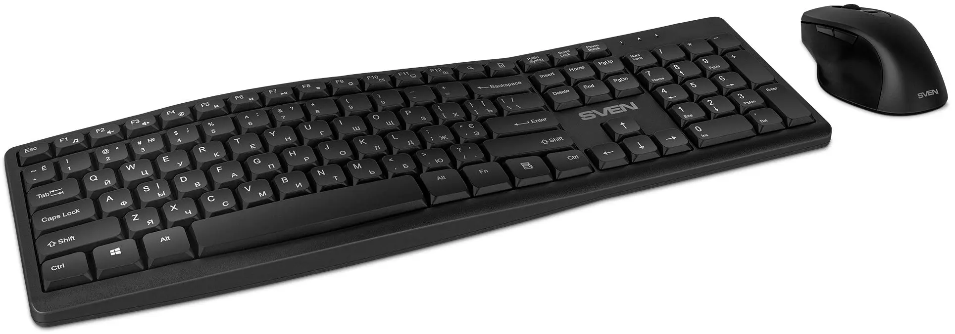 Set tastatura + mouse Sven KB-C3500W (Black) - 2