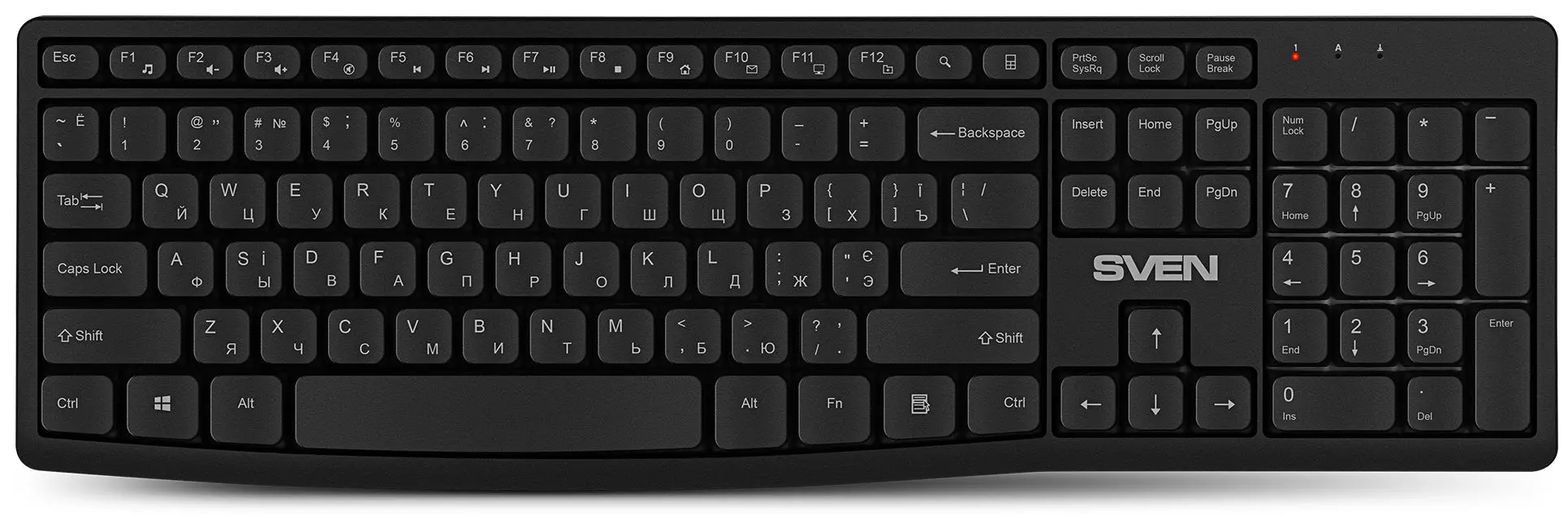 Set tastatura + mouse Sven KB-C3500W (Black) - 3