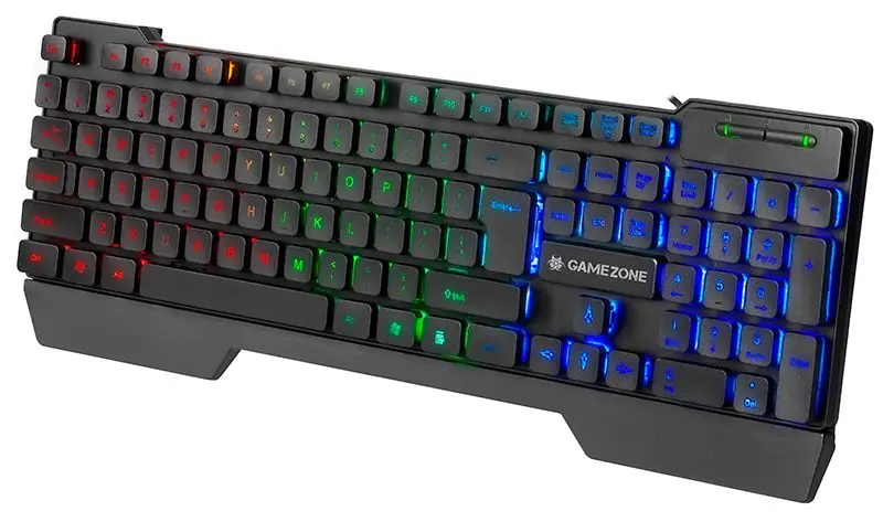 Gaming set 4in1 testatura + casti + mouse + mousepad Tracer Gamezone Mamooth USB (Black)